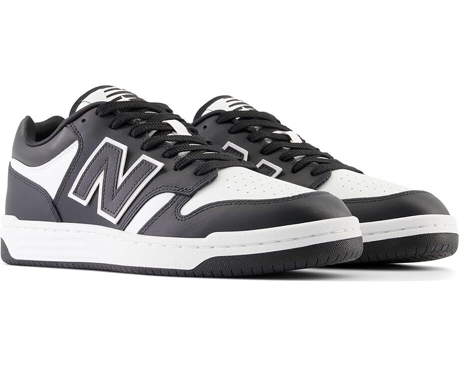 Кроссовки New Balance Classics BB480L v1, цвет White/Black