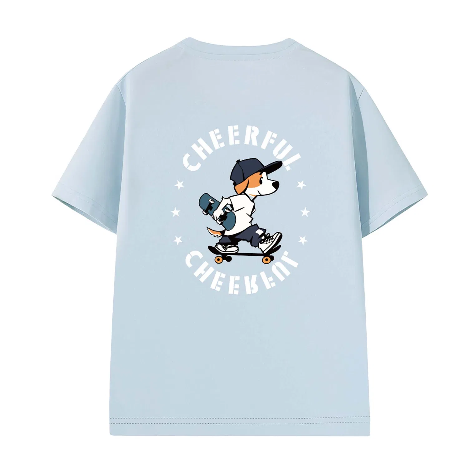 Футболка повседневная PEAK Light Blue