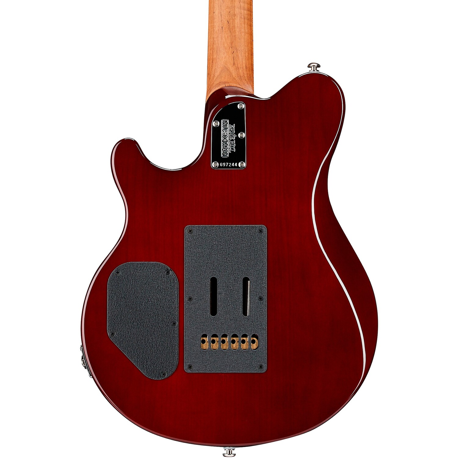 

Ernie Ball Music Man Axis Super Sport Электрогитара с огненным верхом из жареного янтаря
