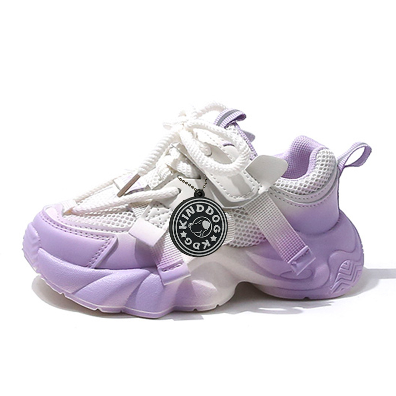 

Детские беговые кроссовки Slip Resistant Abrasion Resistant Kids' KINDDOG, (5501) фиолетовый