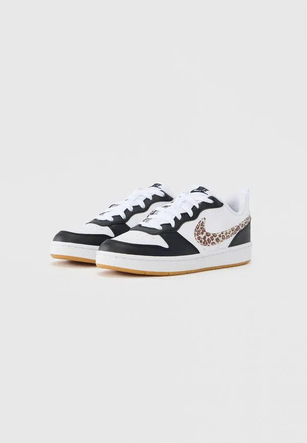 Низкие кроссовки корт-боро Nike Sportswear, Black/White/Gum/Med Brown — фото 2