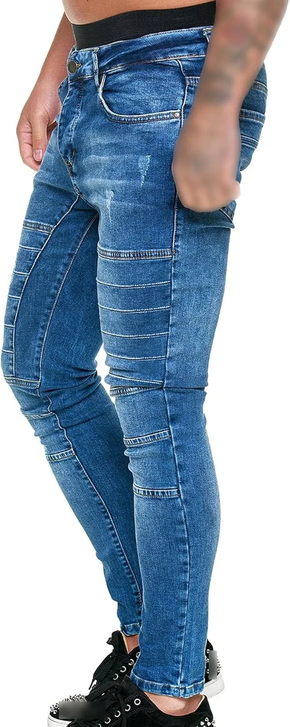 Джинсы, Slim Fit, Blue — фото 2