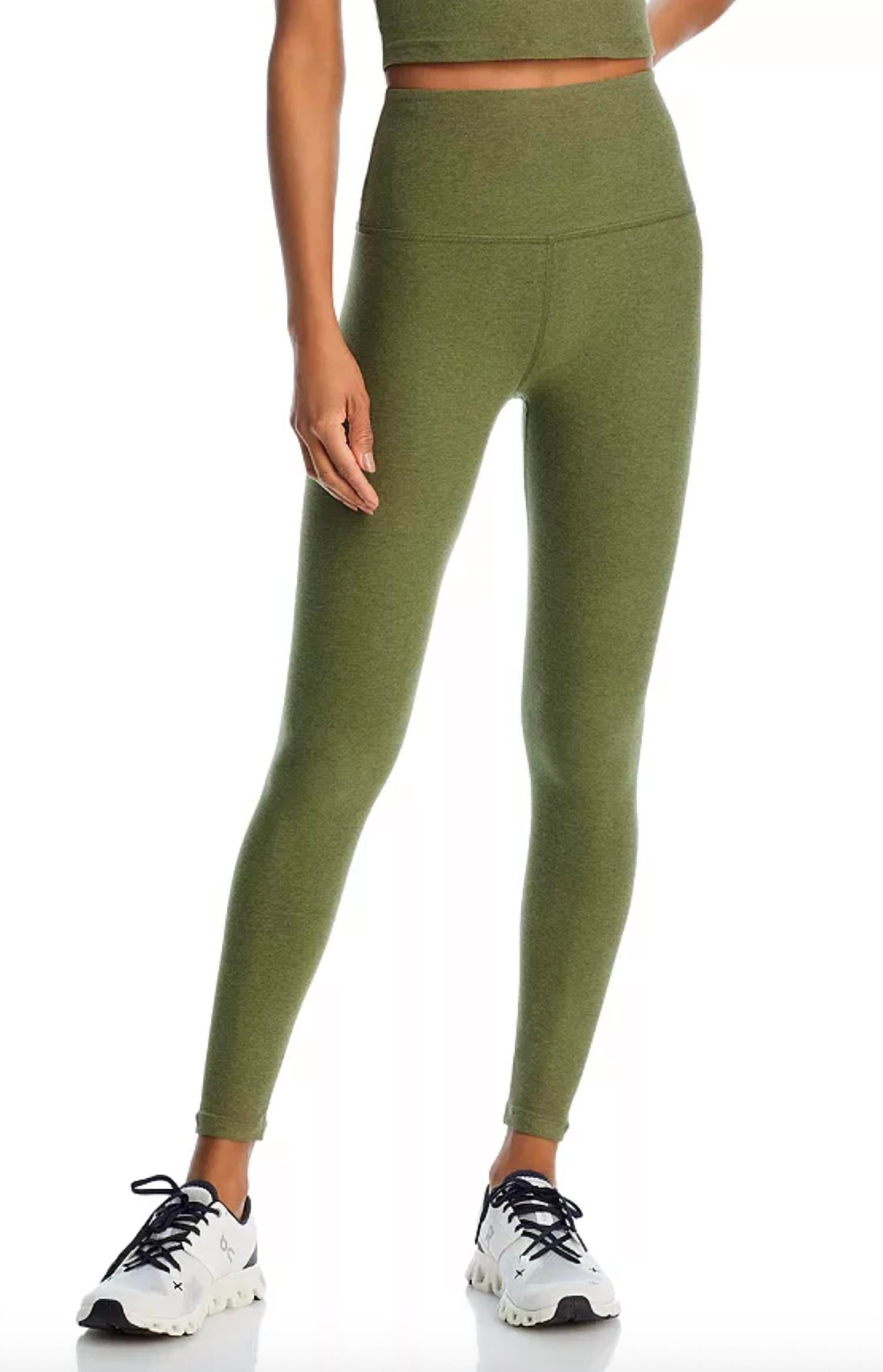 

Spacedye Caught In The Midi Леггинсы в цвете мох BEYOND YOGA, зеленый