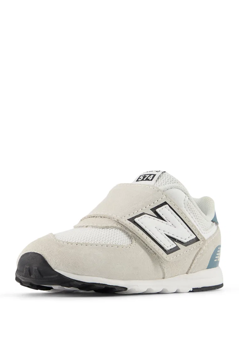 Кроссовки детские, Lifestyle, 574, New Balance, экрю/мультиколор — фото 2
