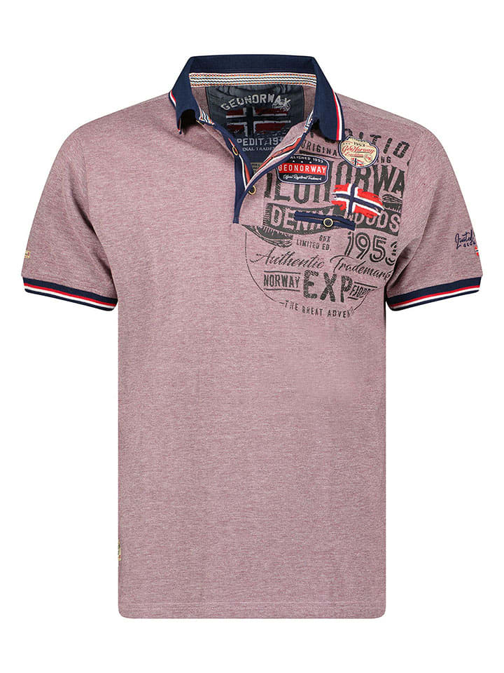 

Рубашка-поло Geographical Norway, красный