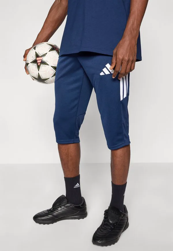 Тренировочные брюки tiro26 для лиги, спортивные брюки 3/4 Adidas Performance, Team Navy Blue/White — фото 4