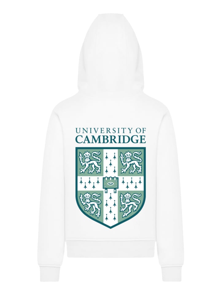 

Толстовка с капюшоном Кембриджского университета белого цвета F4NT4STIC
