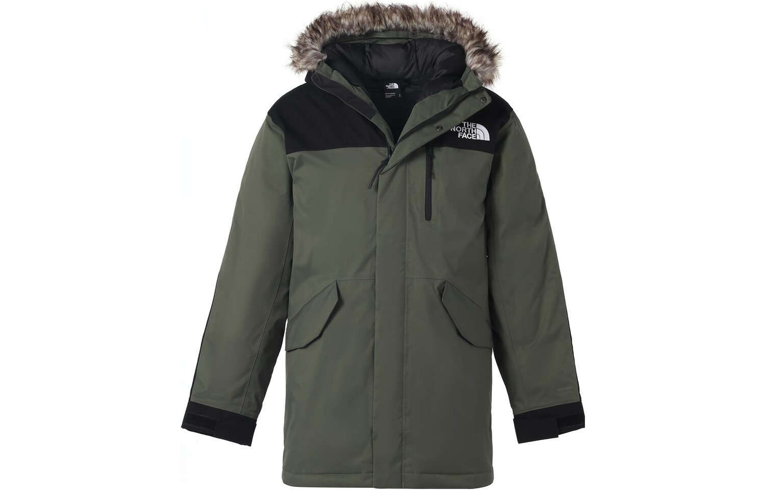 

Пуховик мужской зеленый The North Face, зеленый
