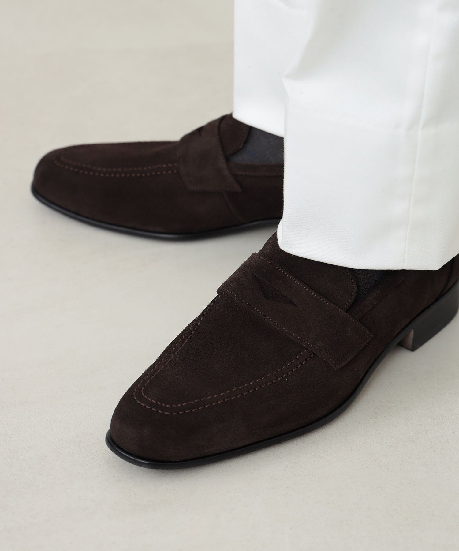 Лоферы Flex BEAMS HEART MEN, BROWN SUEDE