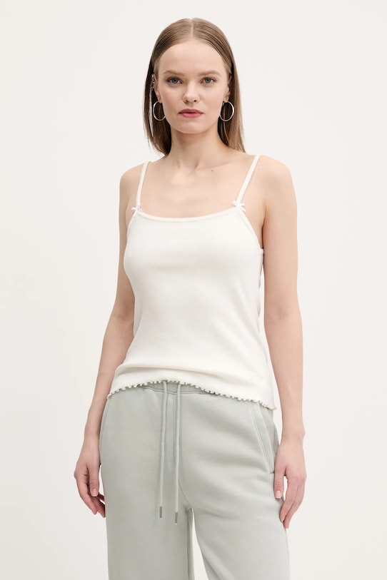

Топ Tommy Jeans, бежевый