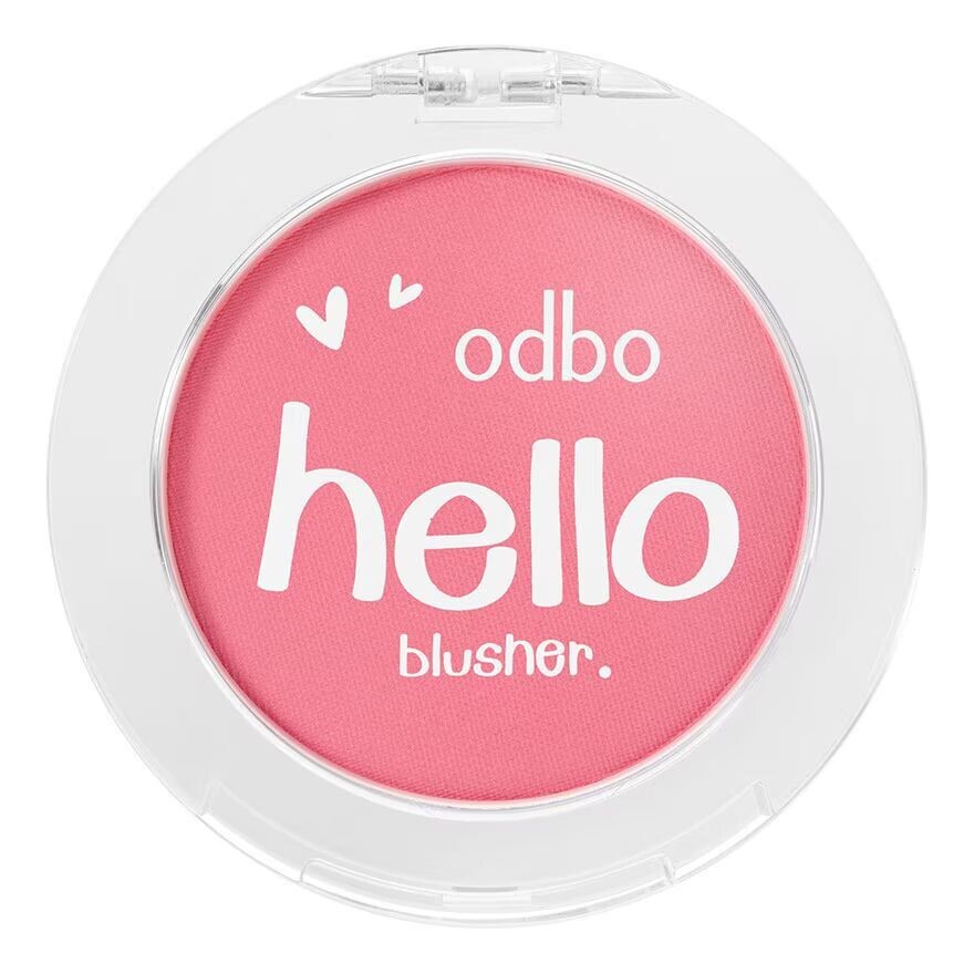 

ODBO Румяна Odbo Hello 4г. 02 Персик, Peach