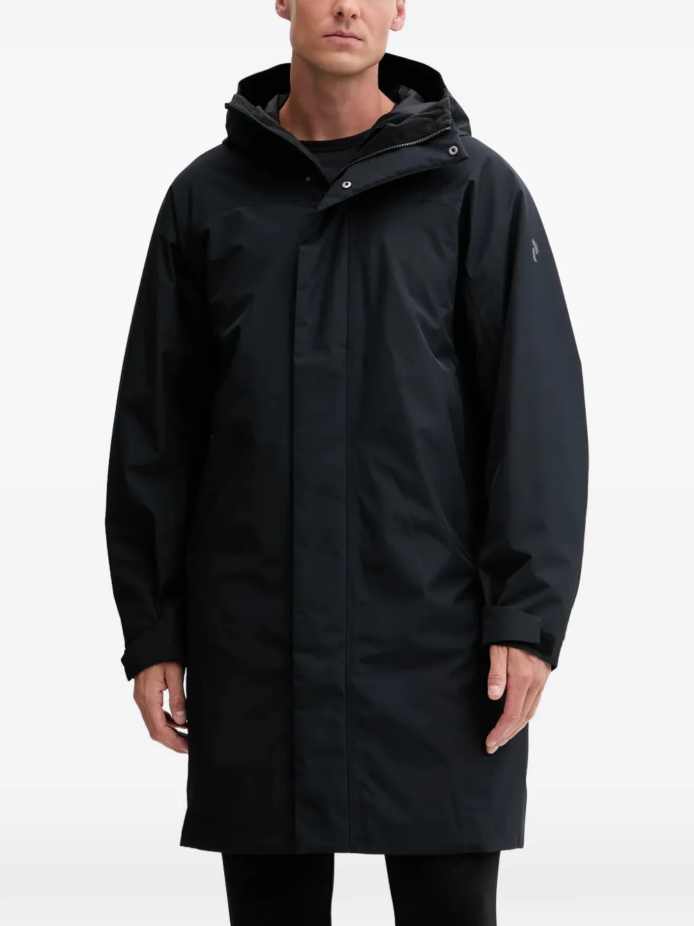 

Парка с капюшоном на молнии Treeline HIPE Peak Performance, черный