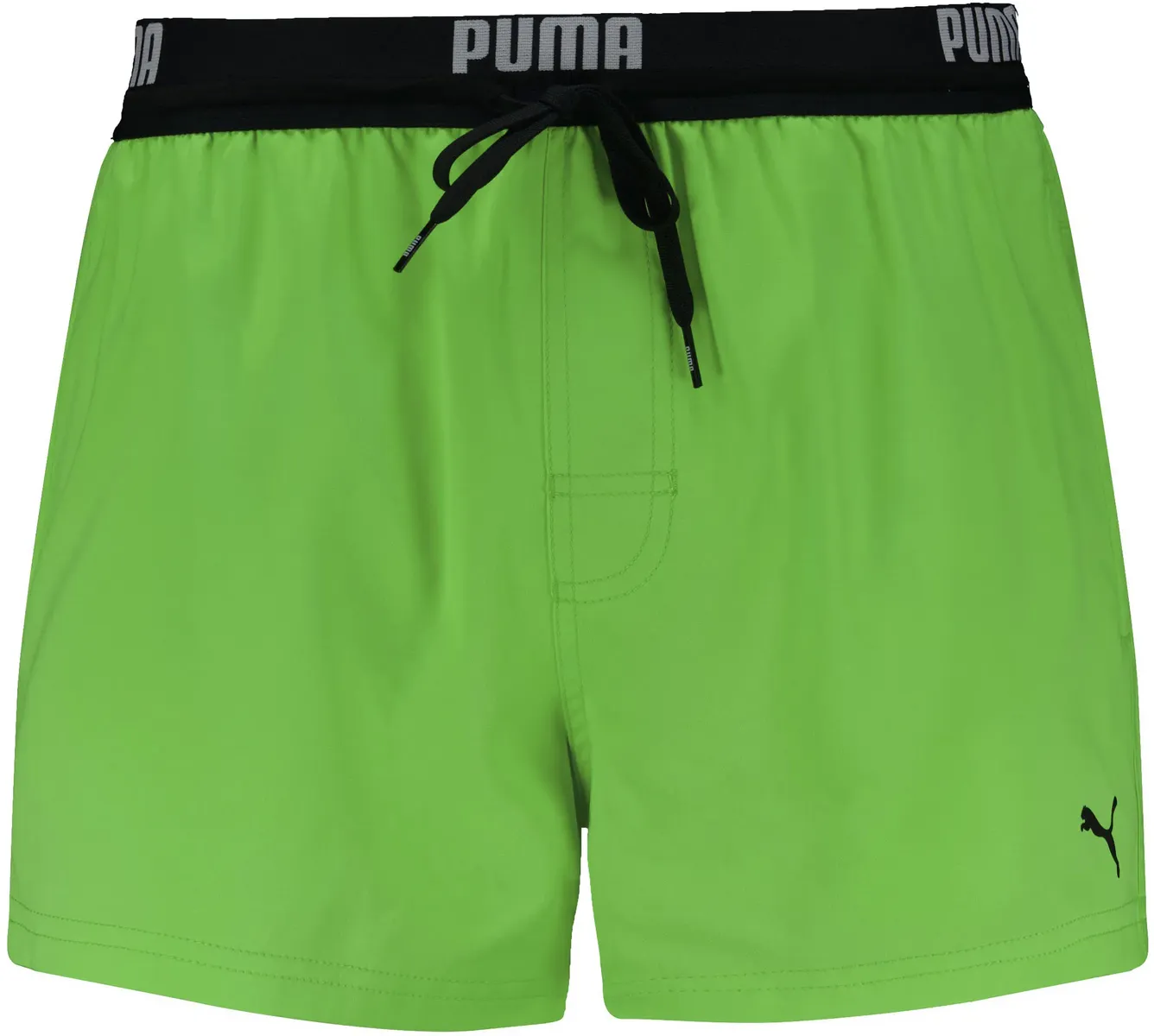 

Купальные шорты PUMA с приклеенной молнией на заднем кармане, зеленый