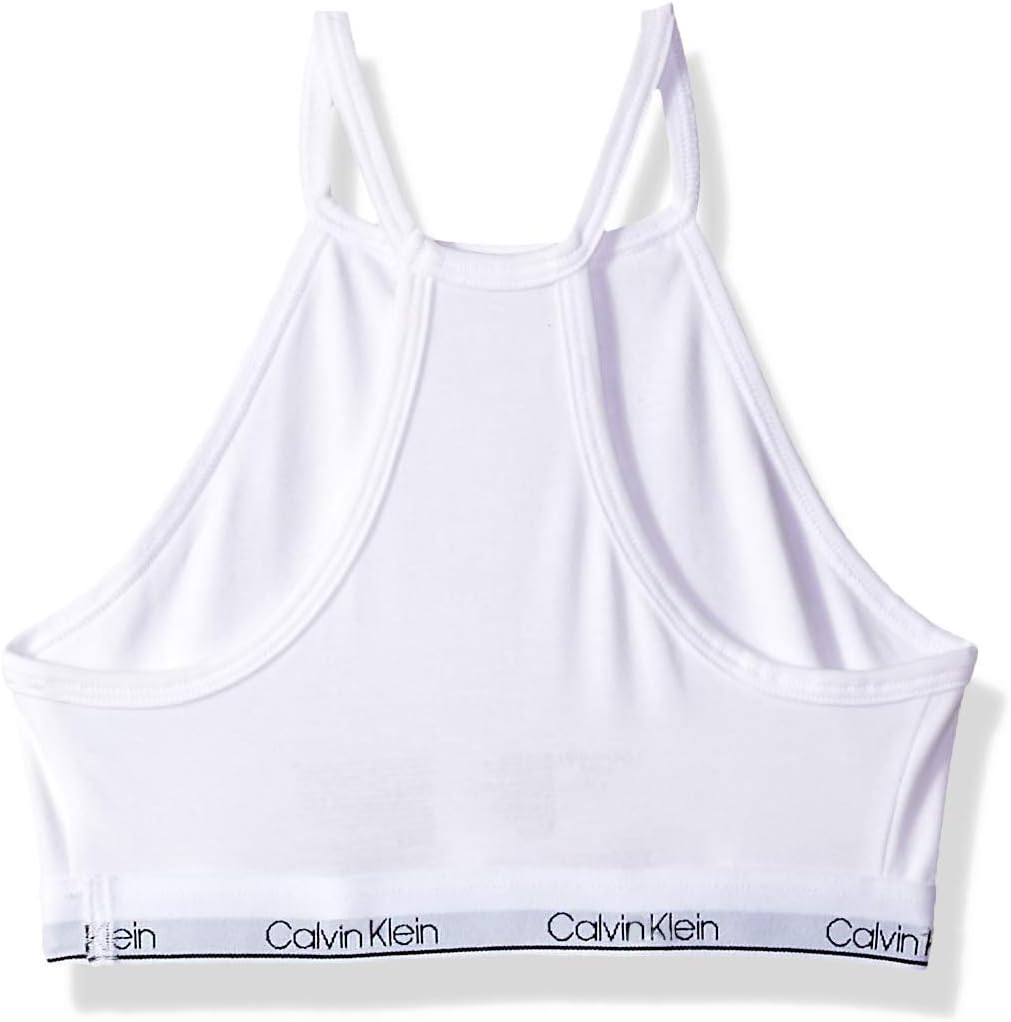 Бюстгальтеры-бралетты Calvin Klein Girls Modern Cotton, поштучно и в упаковке, White — фото 2
