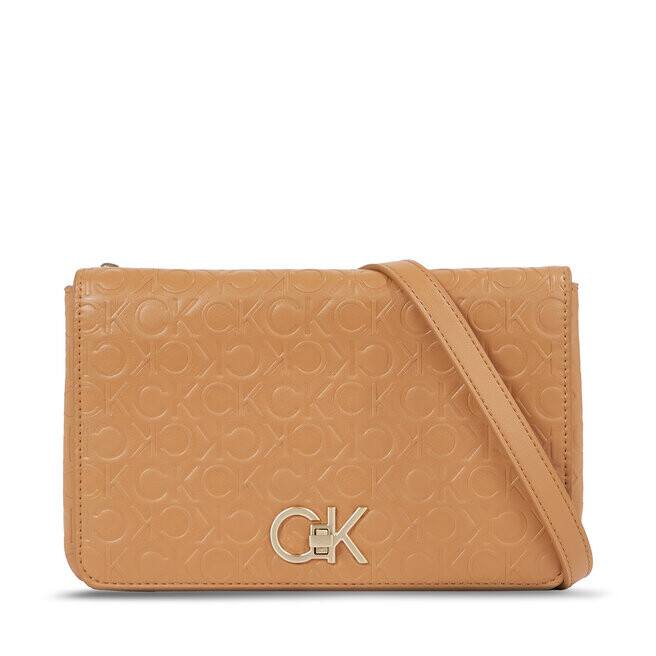 

Сумка Calvin Klein Re-LockDouble Gusett, коричневый