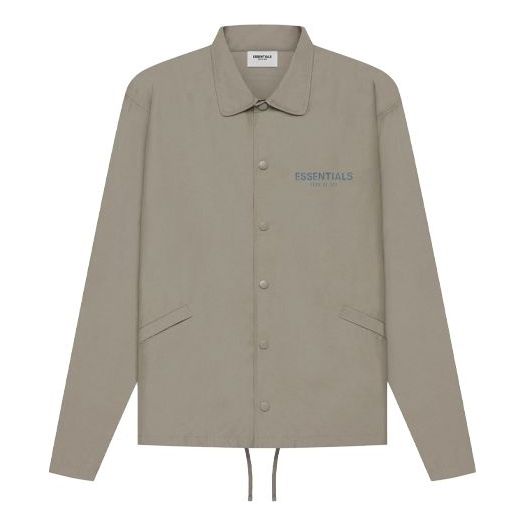 

Куртка Fear of God Essentials SS21 Coaches Jacket Taupe