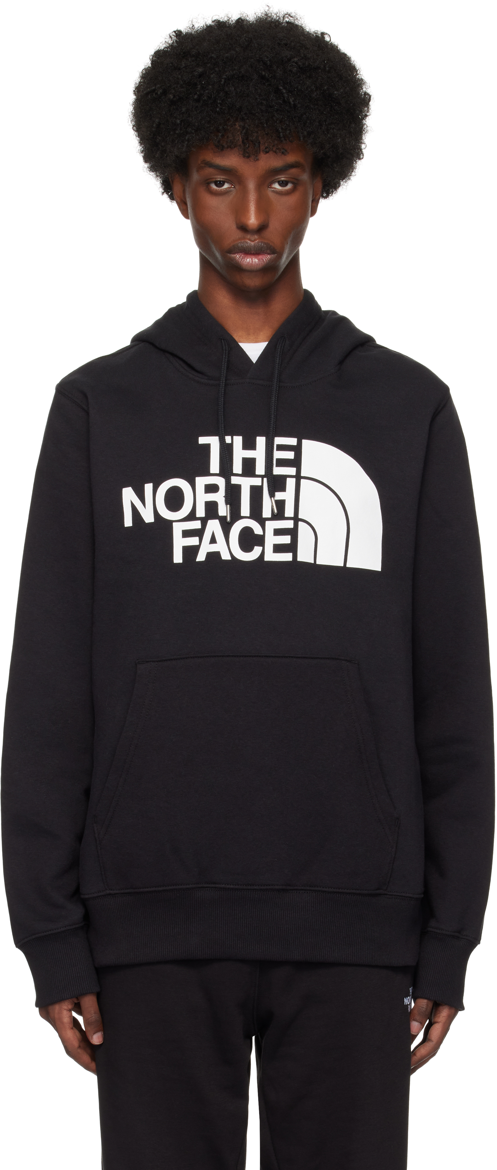 

Черный полукупольный пуловер с капюшоном The North Face