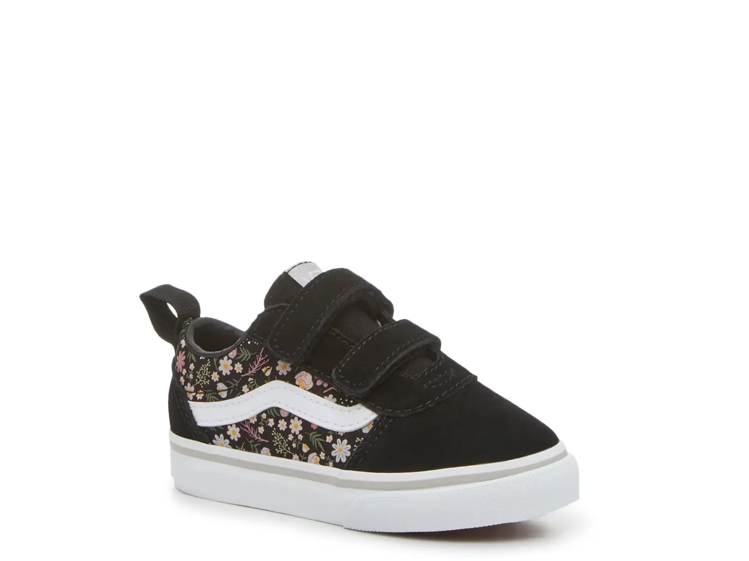 

Кроссовки Ward V - детские Vans, Black Floral Print