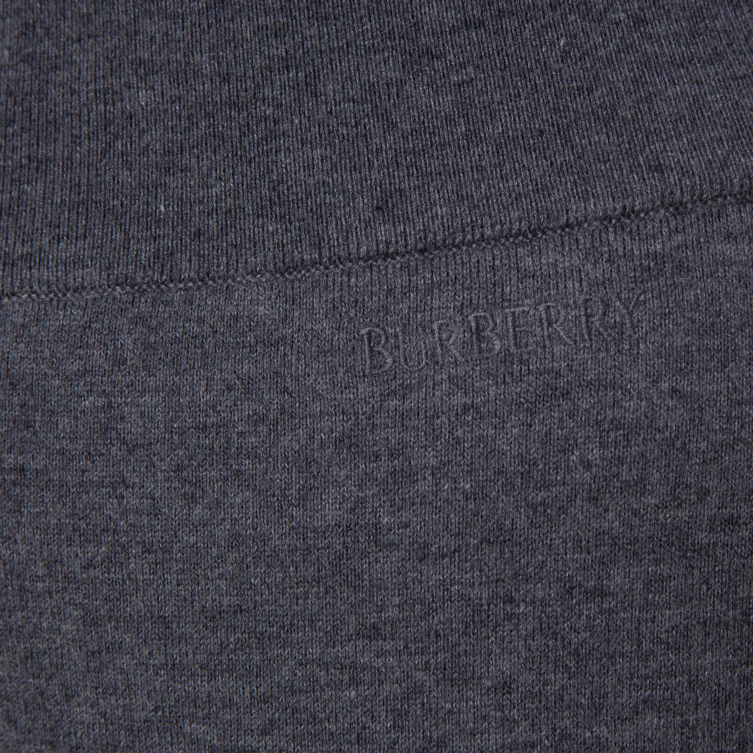 Джоггеры из кашемировой смеси Larkan Burberry, Storm Grey Melange — фото 2