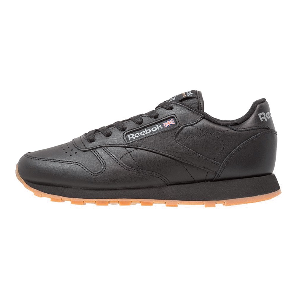 Кроссовки Reebok Classic Classic Leather Cushioning Midsole, коричневый/черный - фото