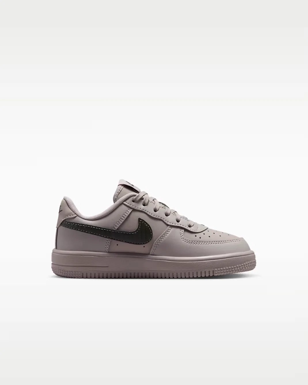Детские кроссовки Force 1 Tech Essential Nike, College Grey/Newsprint — фото 3