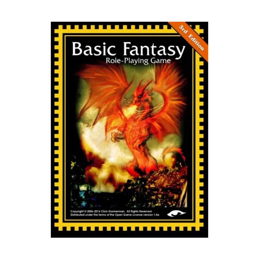 

Basic Fantasy Role-Playing Game (3rd Edition), Basic Fantasy (d20), твердый переплет