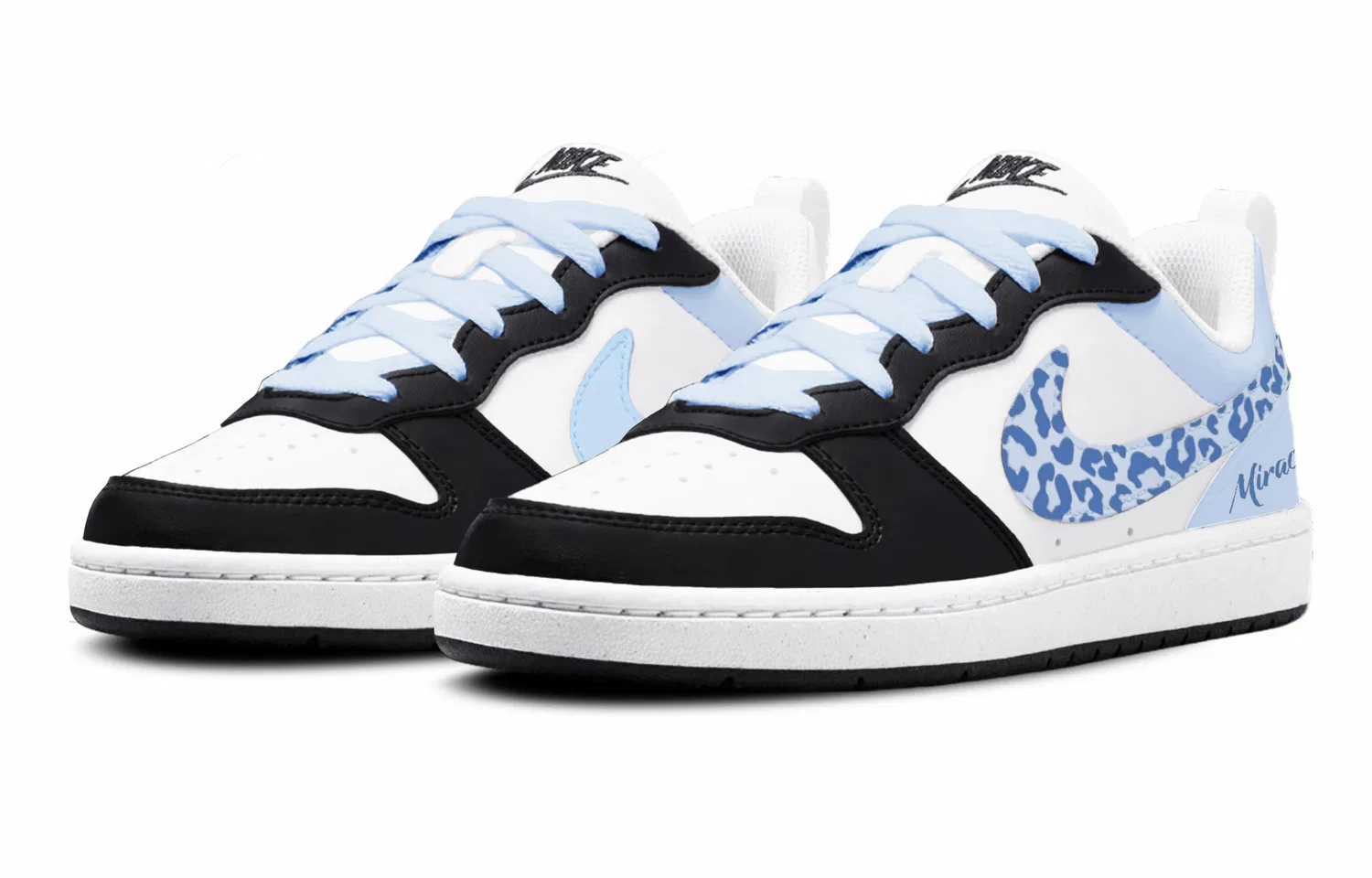 Детские кроссовки с низким верхом Nike Court Borough 2, Blue — фото 4