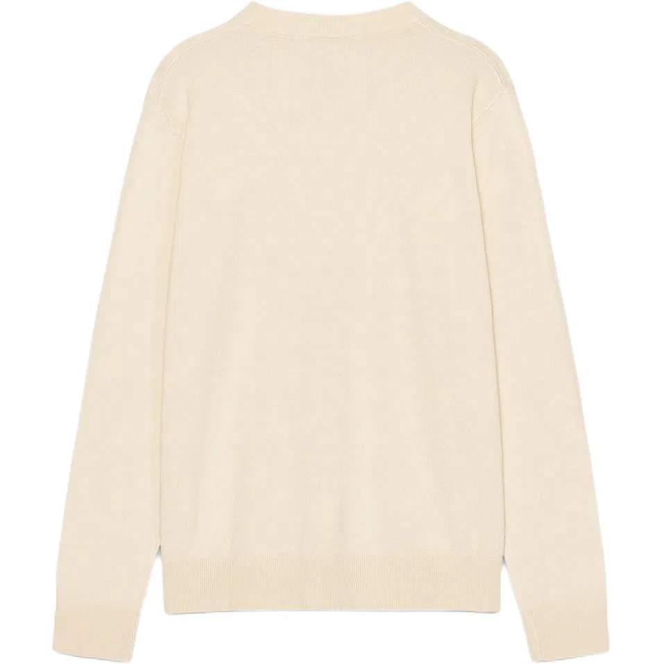 Женский свитер хлопковый Raw White ZARA, Raw White — фото 3