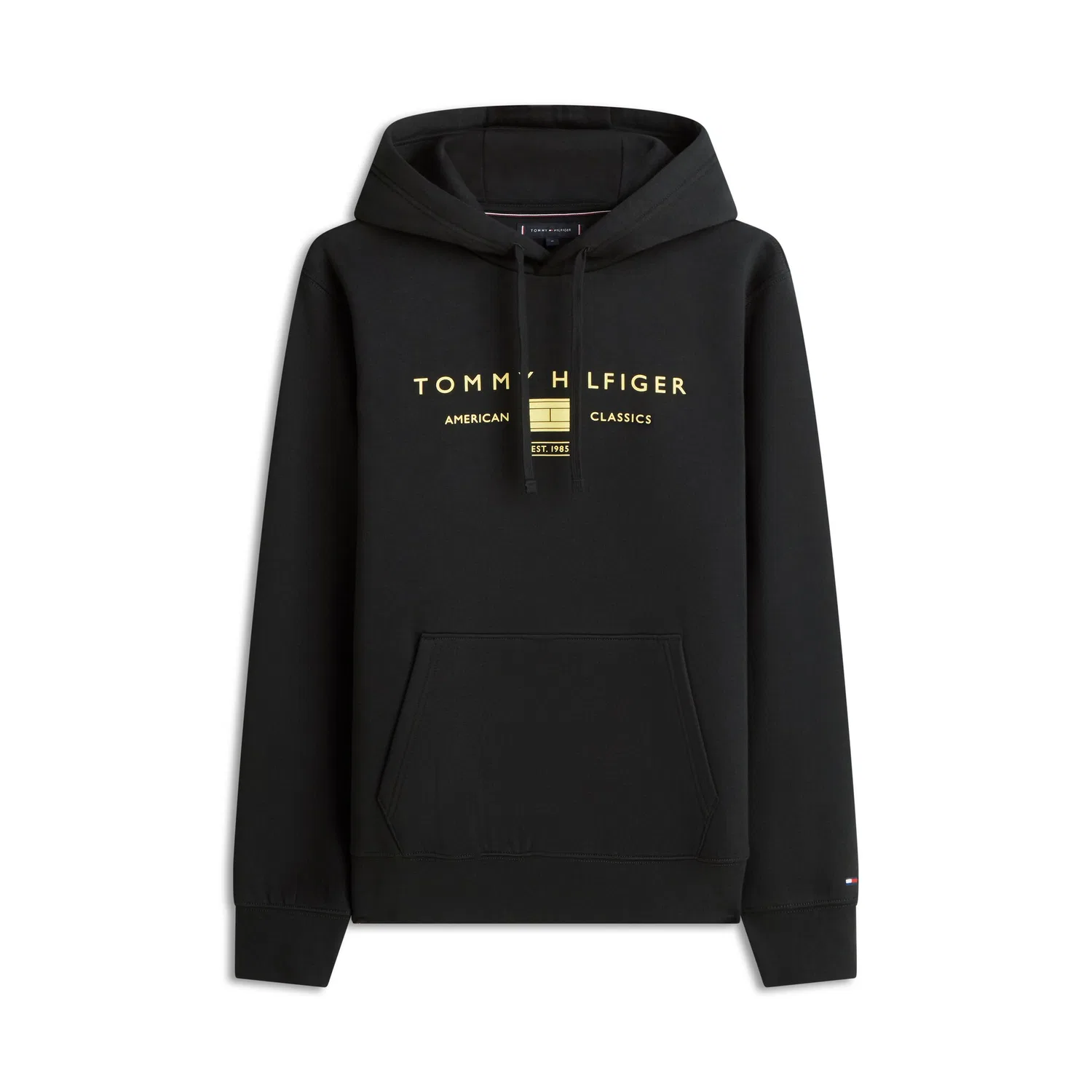 Мужской худи с капюшоном Tommy Hilfiger, Black — фото 4
