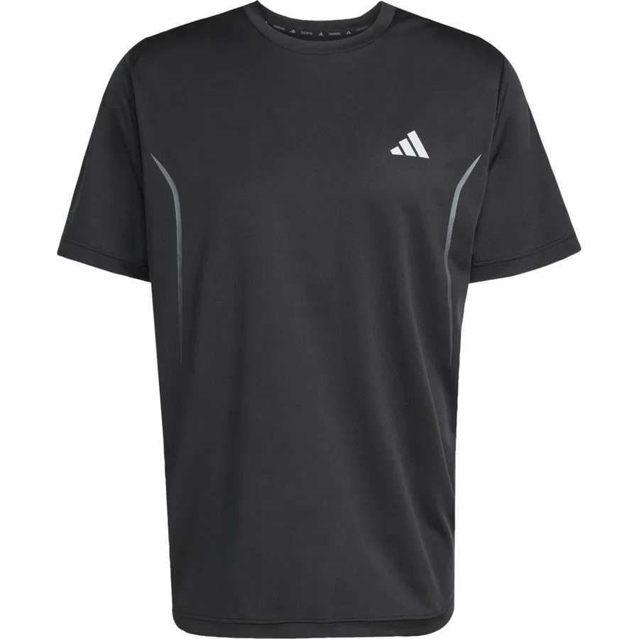 Футболка с коротким рукавом Tech App Gf Tee adidas, Черный — фото 4