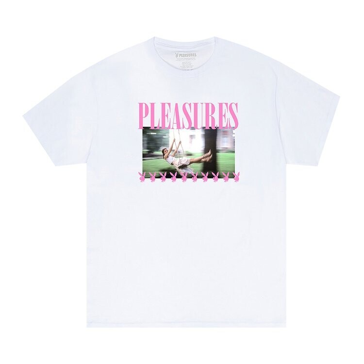 

Футболка Pleasures Swing T-Shirt 'White', белый