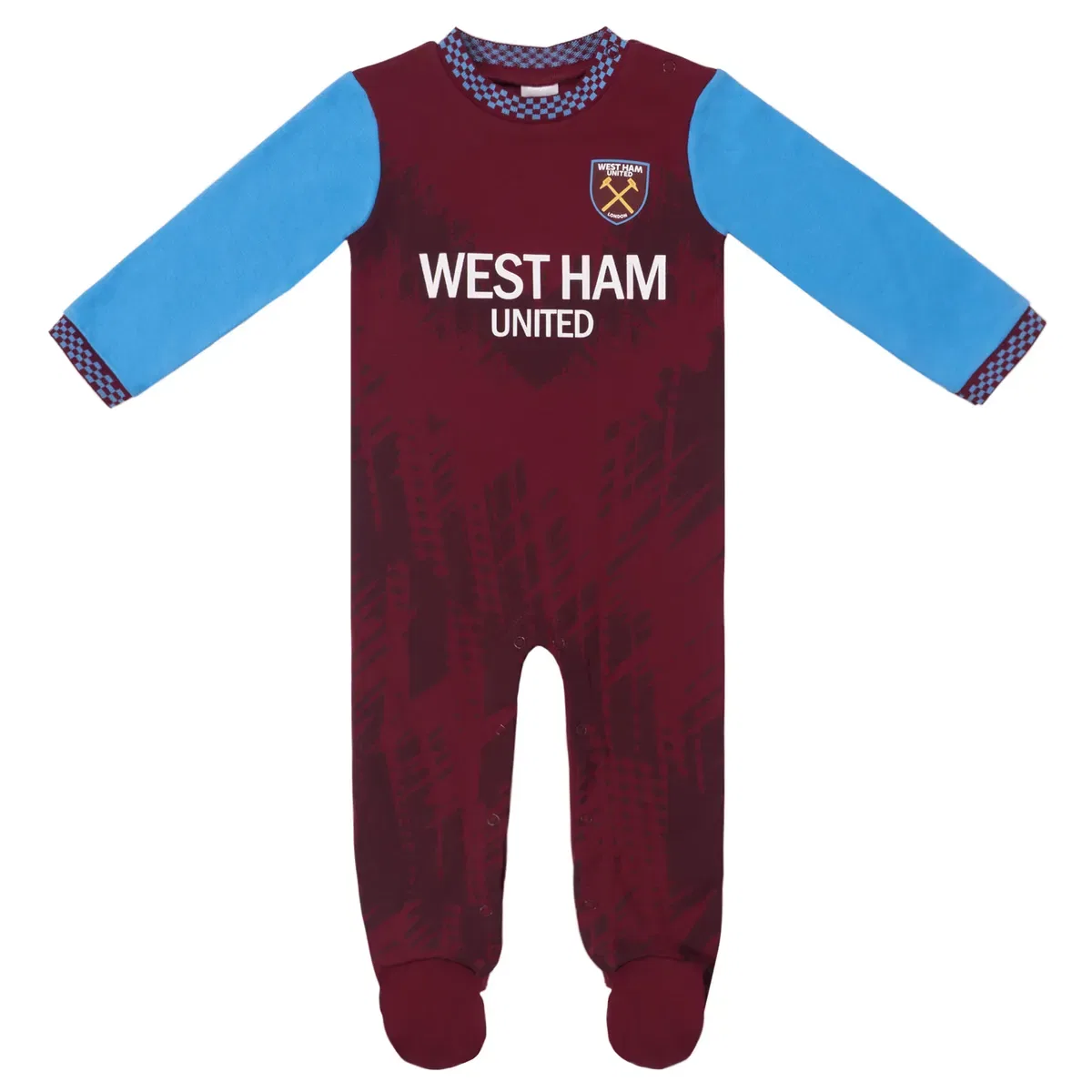 Детский слип West Ham United Fc, Burgundy — фото 2