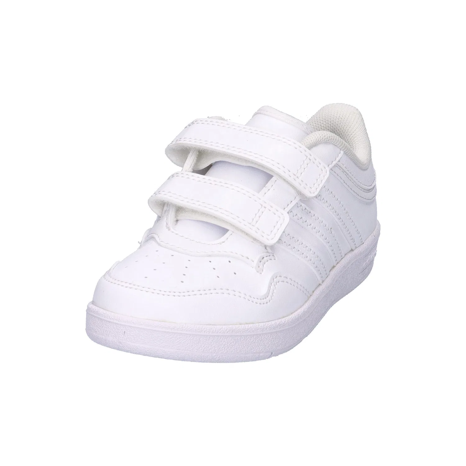 Детские кроссовки на липучках HOOPS 4.0 Adidas, Weiss — фото 4