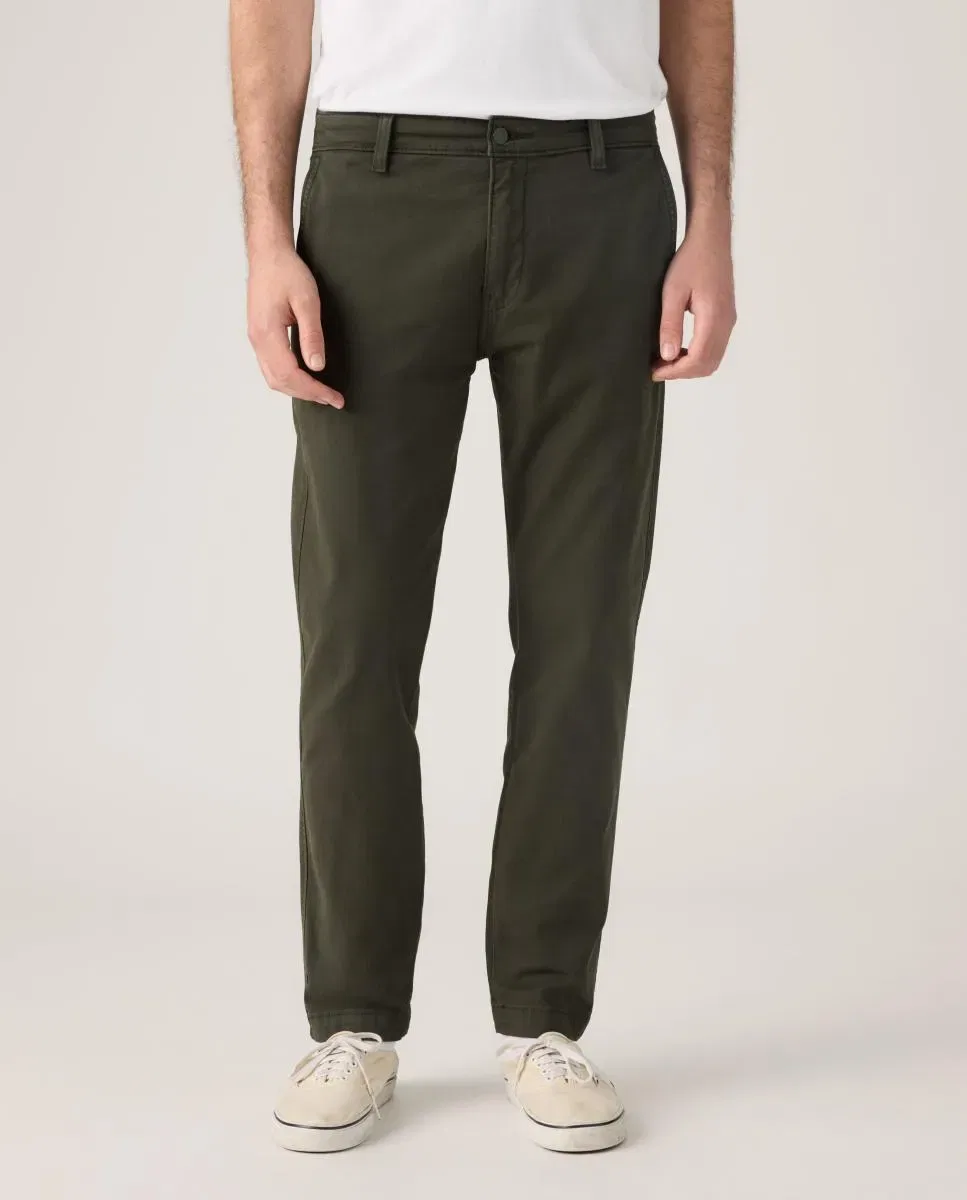 Мужские брюки чинос с льняным акцентом XX Std Levi's, Verde Oscuro — фото 2
