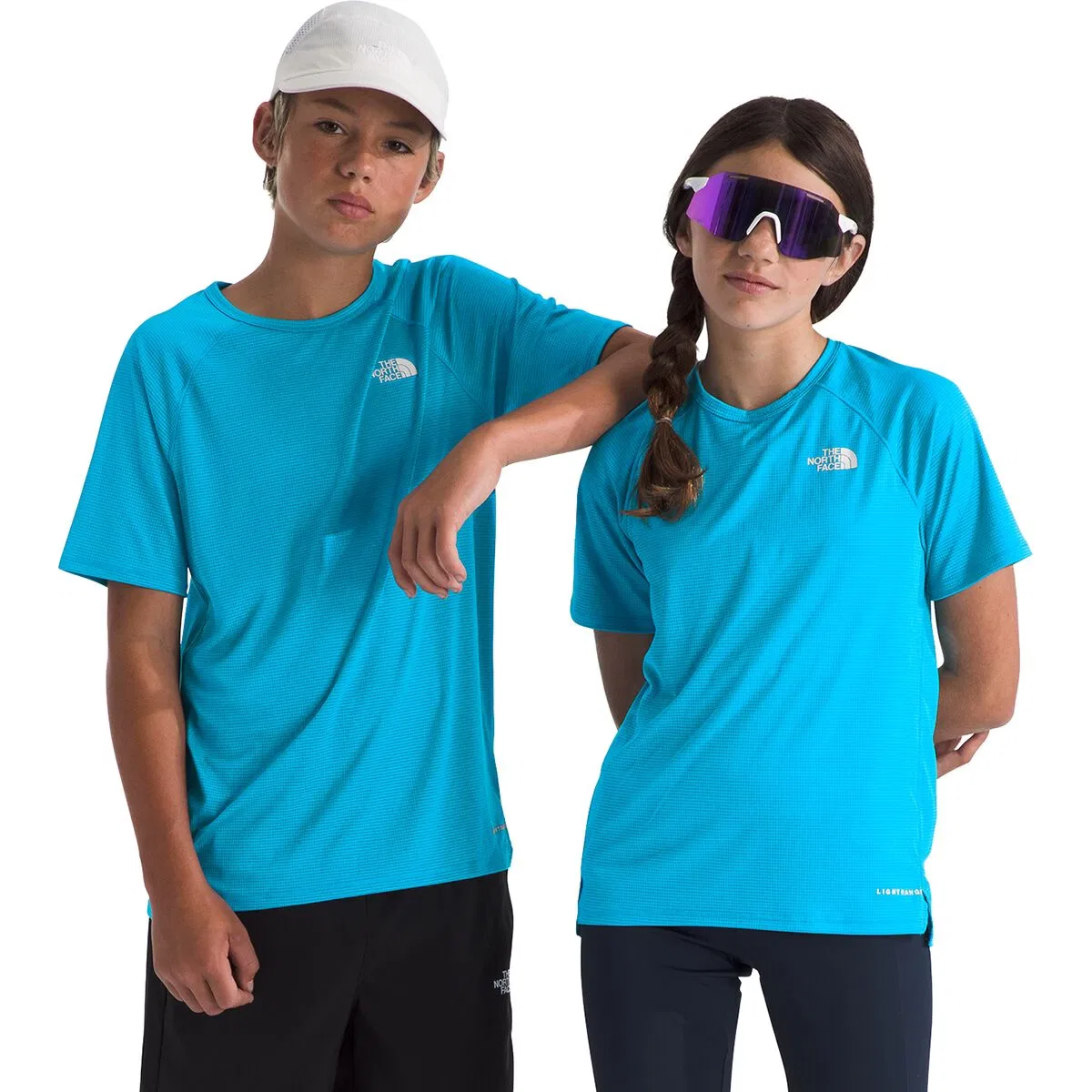 Детская футболка с коротким рукавом Sunriser Short-Sleeve T-Shirt The North Face, Meridian Blue