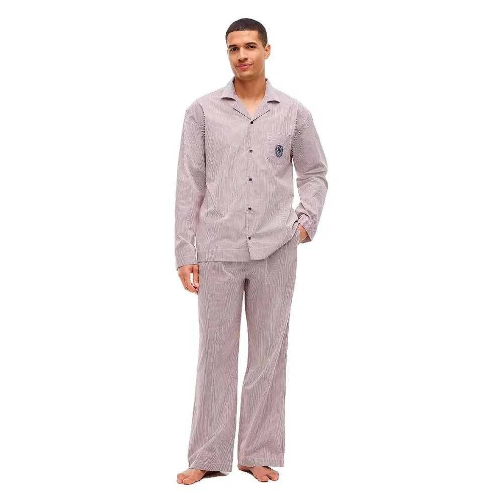 Мужская пижама из хлопка поплина Tommy hilfiger, Grey