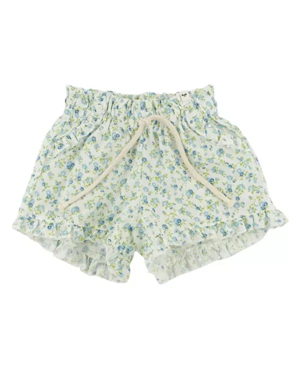 Детские шорты для девочек с оборками Poppy Sprig Delilah Ruffle Short Oh Baby!, Sky Blue