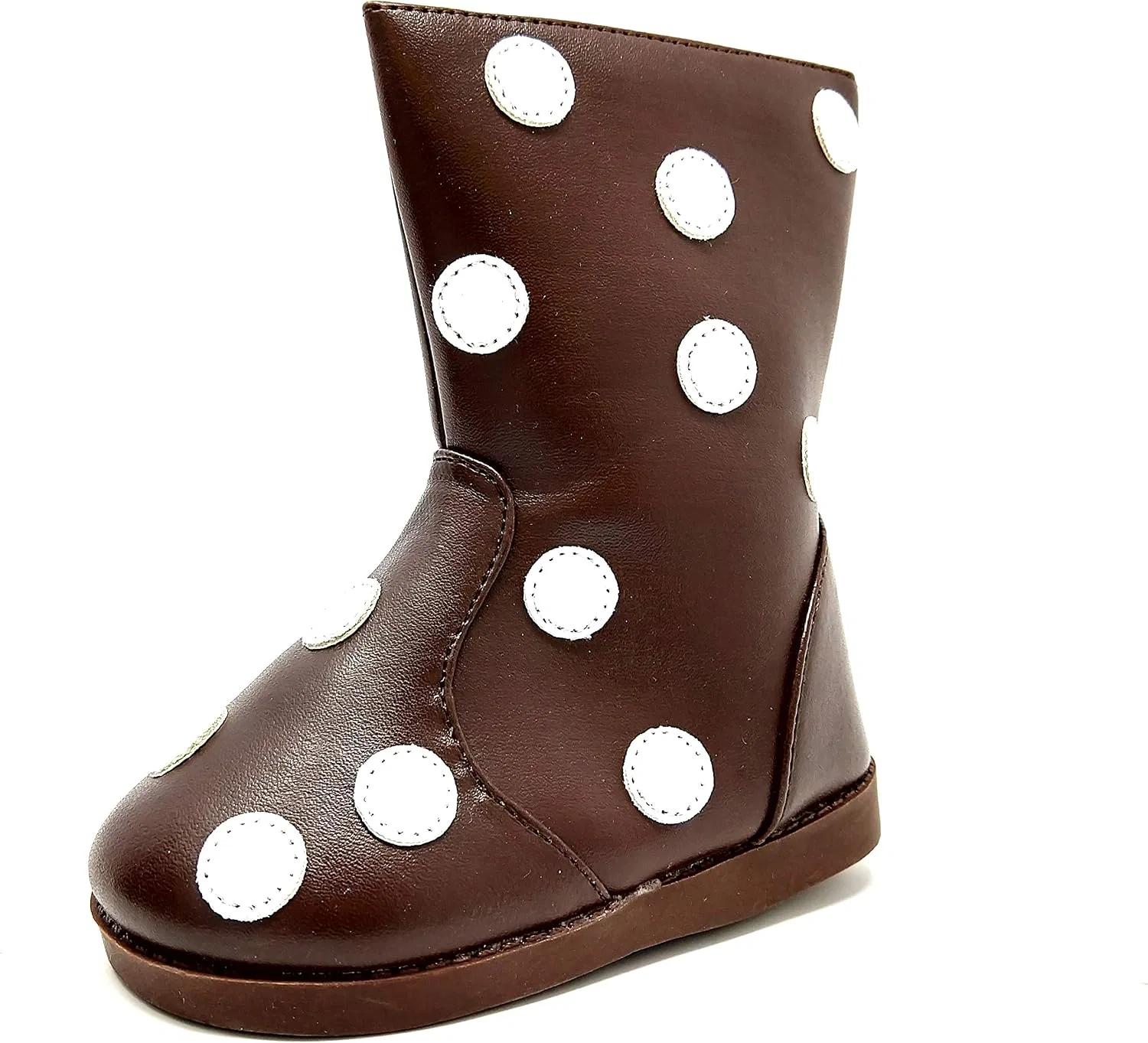 Детские ботинки для девочек со звуковым эффектом Sneak A' Roos, Brown Polka Dot