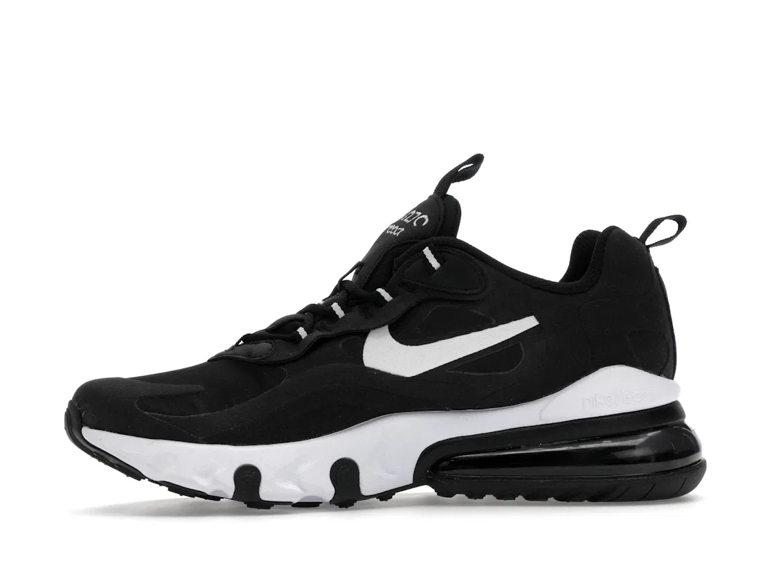 Детские кроссовки Lifestyle Nike Air Max 270 React, Black/Black/White — фото 3