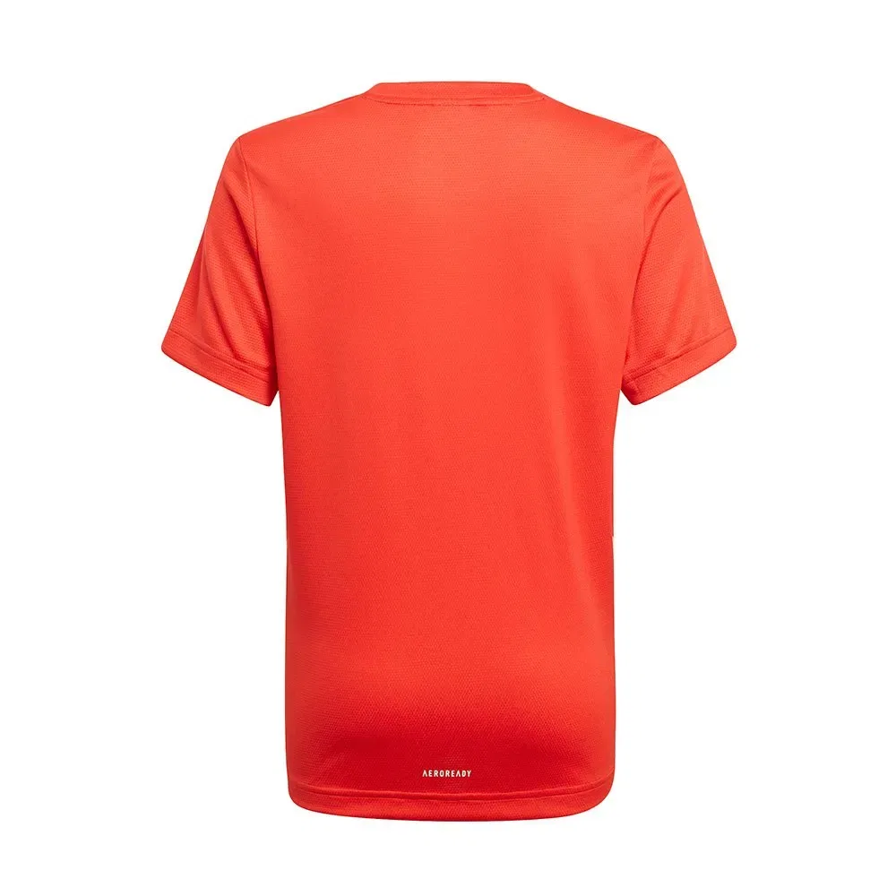Футболка Aeroready Adidas, красный — фото 2