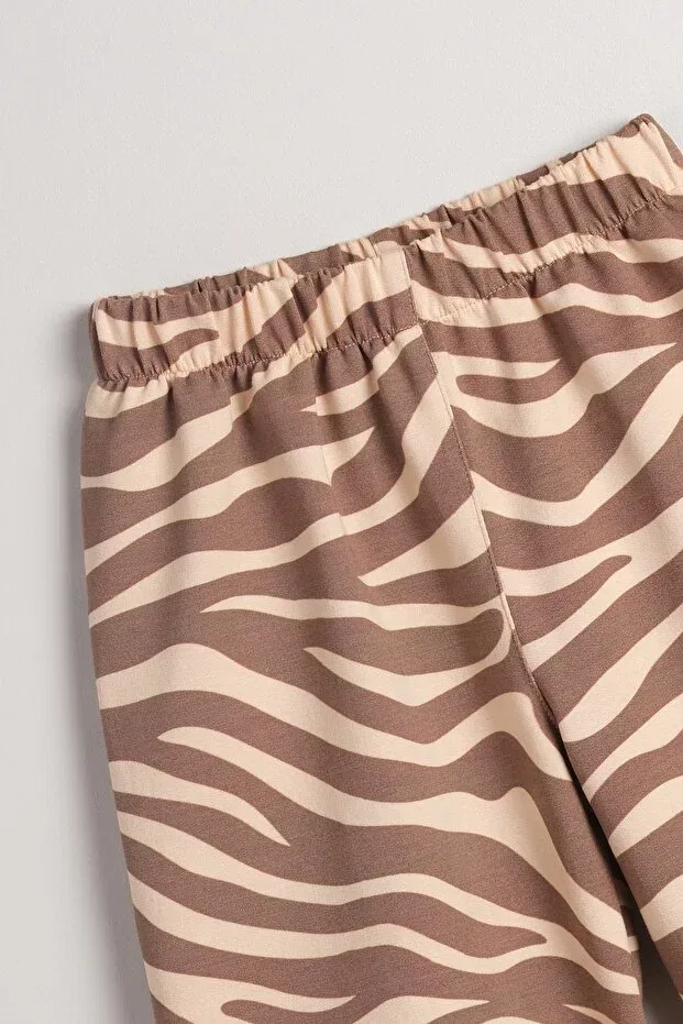 Детские брюки для девочек свободного кроя Bondberro, Zebra — фото 2