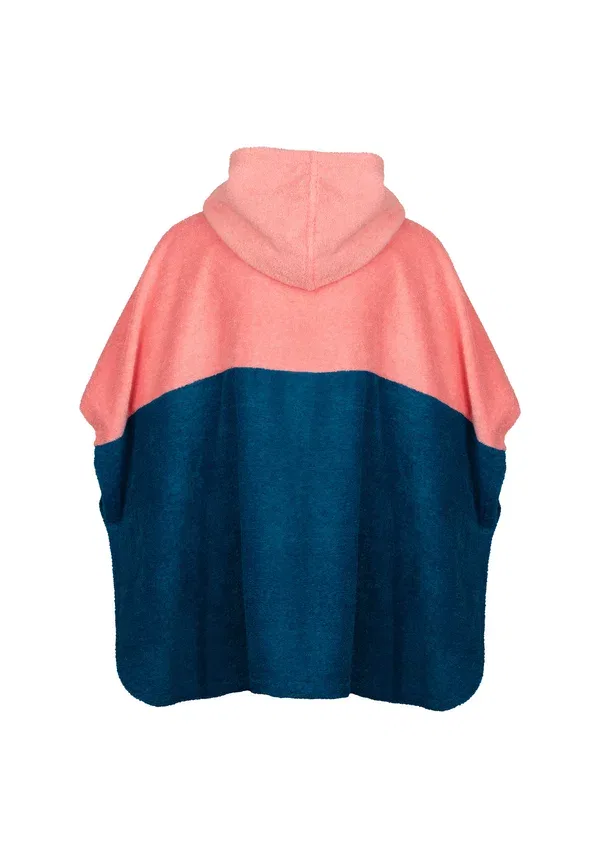 Пончо для переодевания Kvalvika surf poncho Trollkids, Peony rose — фото 2