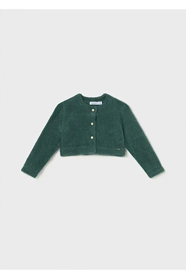 Детский кардиган для девочек с длинным рукавом Green Winter Mayoral, Green