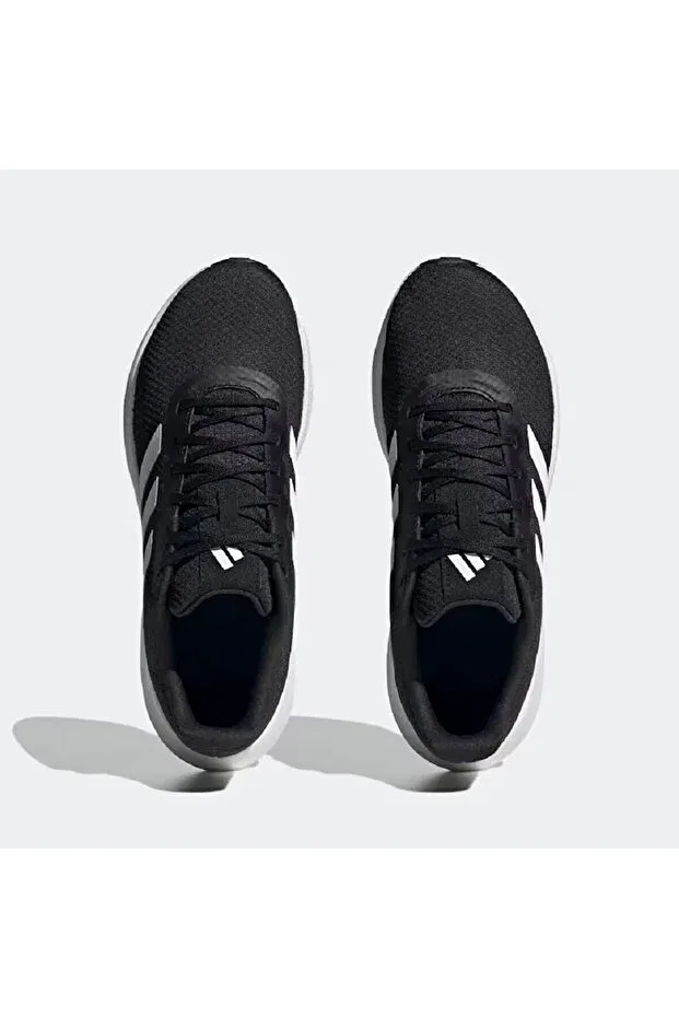 Детские беговые кроссовки для девочек с шнуровкой Runfalcon 3.0 Adidas, Core Black / Cloud White / Core Black — фото 2