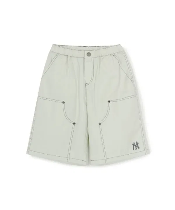 Шорты Bermuda 6/8, Street, Mlb Kids, Cream — фото 2