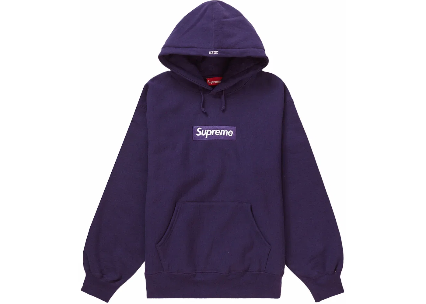 Мужская худи с принтом Supreme Sweatshirt (FW23), Dark Purple
