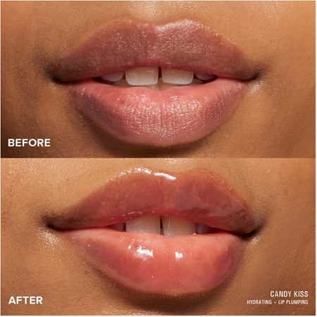 Глубокое питательное масло для губ Nudestix Nudeskin Hydrating Peptide Lip Butter, Candy Kiss 10 ml — фото 2