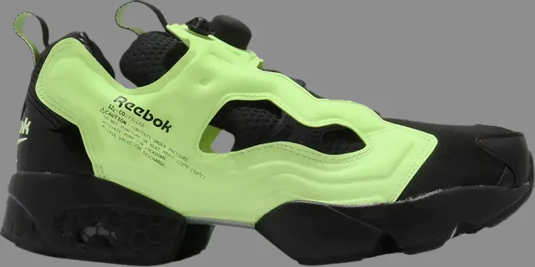 

Кроссовки instapump fury og nm 'electric flash' Reebok, черный, Черный;зеленый, Кроссовки instapump fury og nm 'electric flash' Reebok, черный