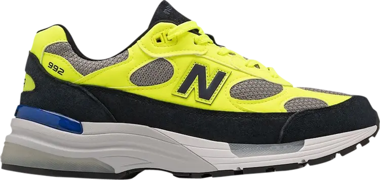 

Кроссовки New Balance 992 Made in USA 'Neon Yellow Navy', желтый