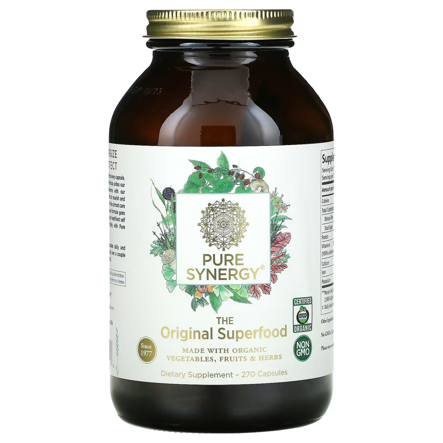 

Pure Synergy, The Original Superfood, 270 капсул